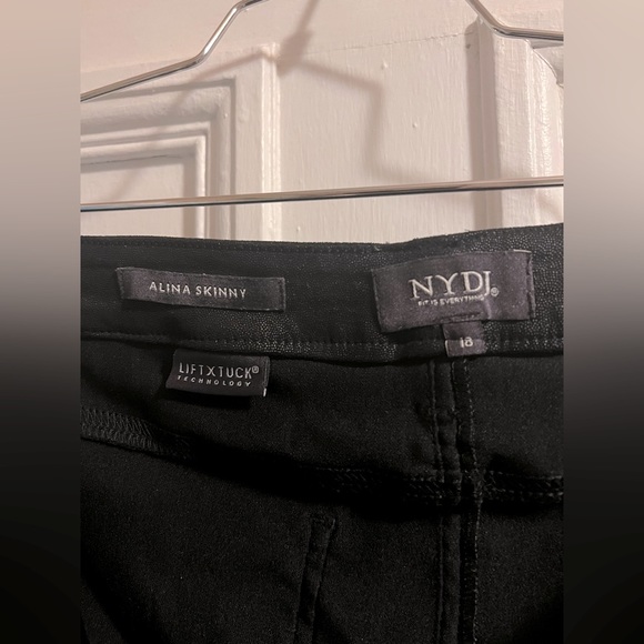 NYDJ jeggings shiny effect size 18 - Picture 1 of 4